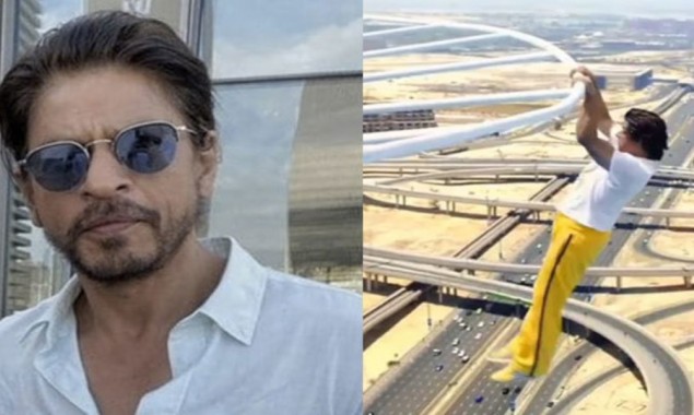 Shah Rukh Khan risked his life performing a stunt for a movie scene