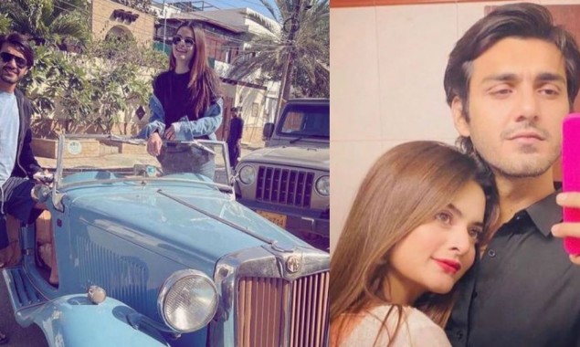 Minal Khan, beau spent thrilling Sunday with vintage cars
