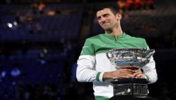 Novak Djokovic went on to win a 9th Australian Open title