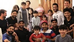 Sarfaraz Ahmed's son birthday