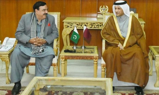 Sheikh Rashid, Ambassador of Qatar Discuss Facilities In Qatar Visa For Pakistanis