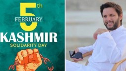 Shahid Afridi Kashmir Day 2021