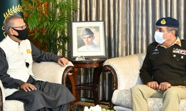 President Alvi, CJCSC Nadeem Raza discuss national security, IoK situation