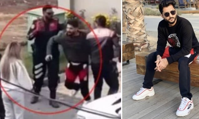 Netizens troll Bilal Saeed for kicking his brother, sister-in-law