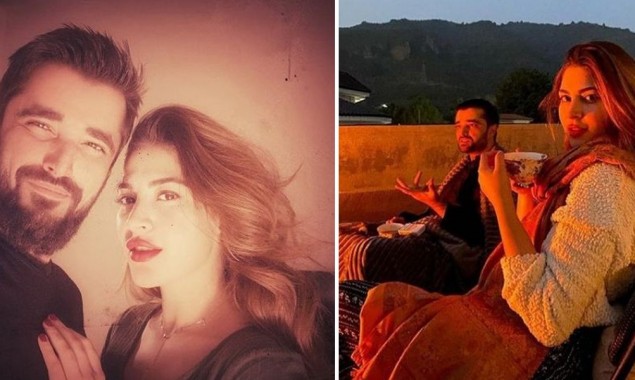 Naimal, Hamza know how to enjoy beautiful winter evenings