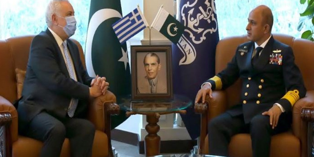 Greek ambassador meets Amjad Niazi