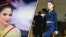 Ayesha Omar flaunts her curves wearing a comfy gym suit