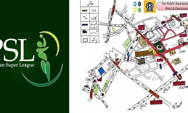 Karachi traffic plan issued in connection with PSL 6 first-leg matches
