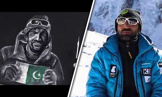 WATCH: Artist honours Ali Sadpara with an incredible salt art