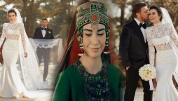 Burcu Kıratlı Aka Gokce Hatun Wedding