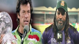 Chris Gayle to PM Imran: “Its’s Fantastic to see a cricketer being a Prime Minister”