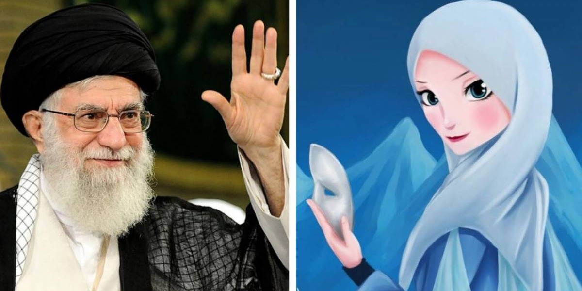 Khamenei edicts Hijab for female cartoons