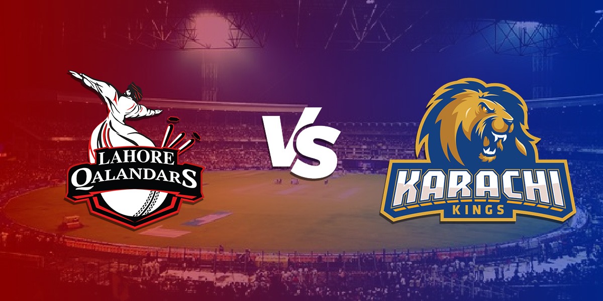 PSL 2021 Karachi Kings Lahore Qalandars