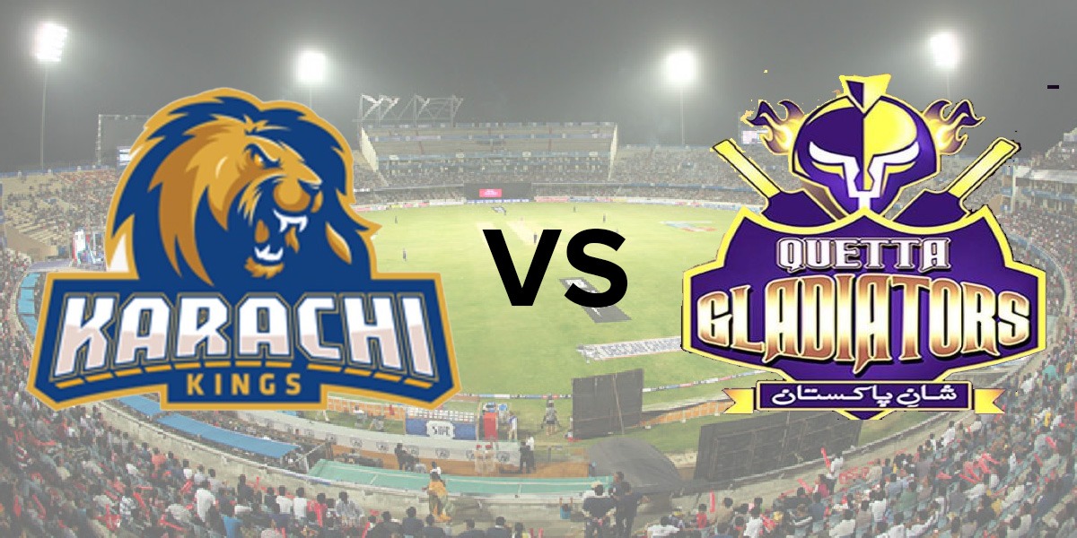 PSL 2021 KARACHI KINGS QUETTA GLADIATORS