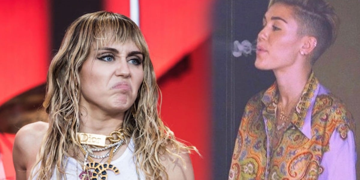 "Smoking Is Injurious To Health" Miley Cyrus Posts Rebellious Photos