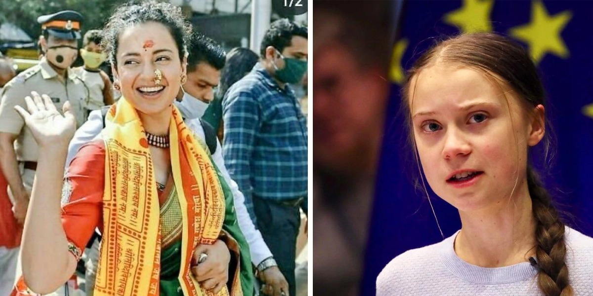 Kangna Calls Greta Thunberg 'Dumbo Kid' But She Has A Classy Reply
