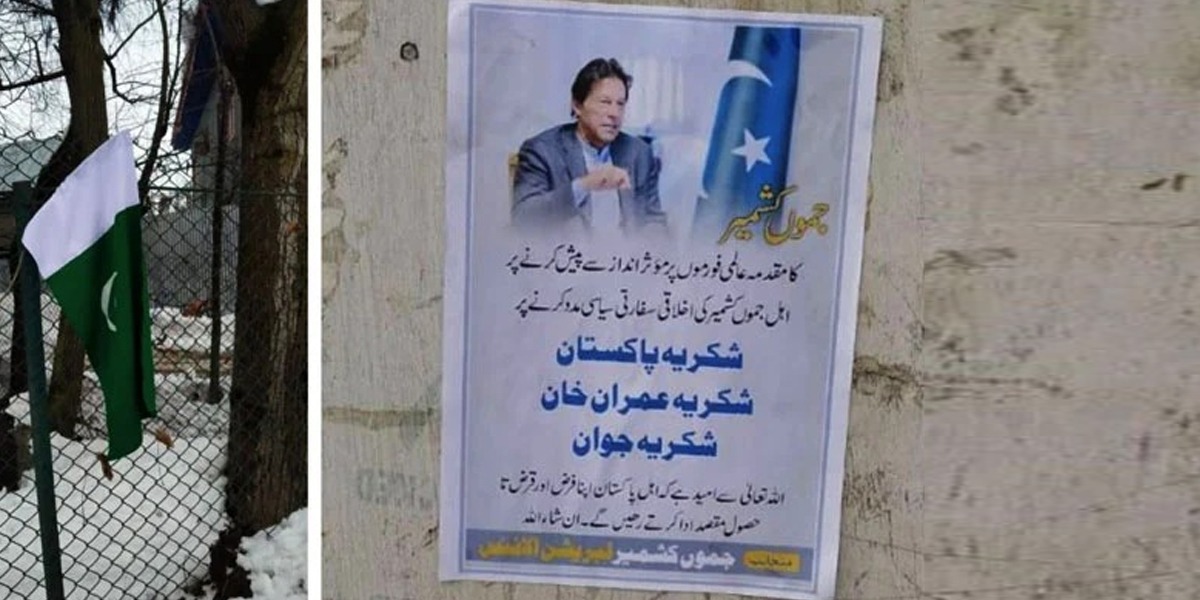 Kashmir Solidarity Day: Imran Khan Posters Appear In Occupied Valley