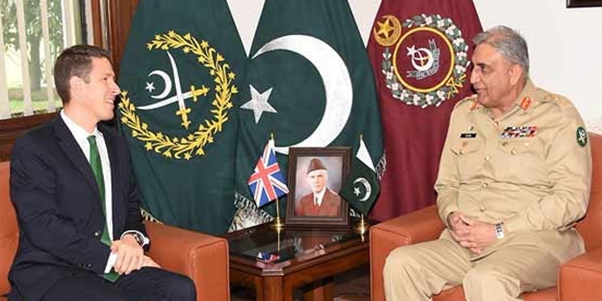 COAS, British High Commissioner Discuss Afghan Peace Process