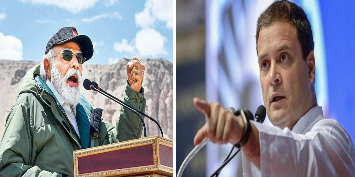 Rahul Gandhi Alleges Modi Handed Over Indian Land To China In Ladakh