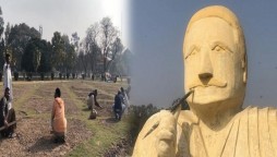 'Our Hearts Are Crying', Says Gardner Who Built Allama Iqbal's Sculpture