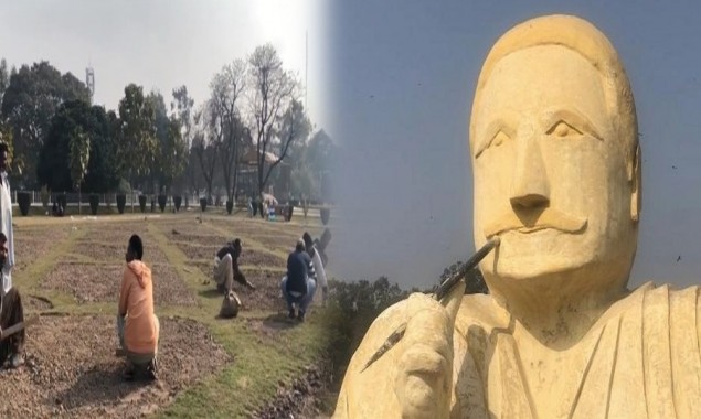 'Our Hearts Are Crying', Says Gardner Who Built Allama Iqbal's Sculpture