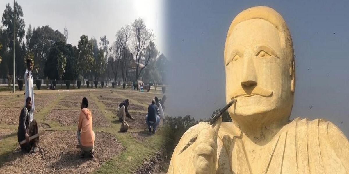 'Our Hearts Are Crying', Says Gardner Who Built Allama Iqbal's Sculpture