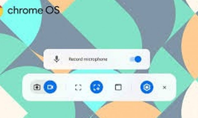 Feature Update: Chrome book now has a built-in screen recorder
