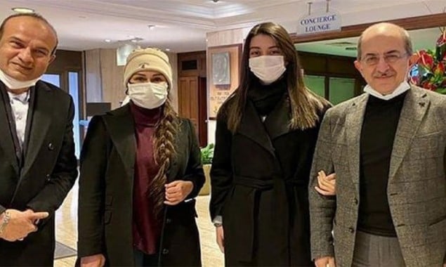 Reema Khan receives warm welcome by ‘Dirilis: Ertugrul’ team in Turkey