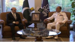 President AJK, Naval Chief discuss Kashmir dispute