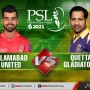 PSL 2021 Live Score: Quetta Gladiators Vs Islamabad United Match 12 Live