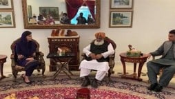 Fazlur Rehman meets Maryam Nawaz & Hamza Shehbaz in Lahore