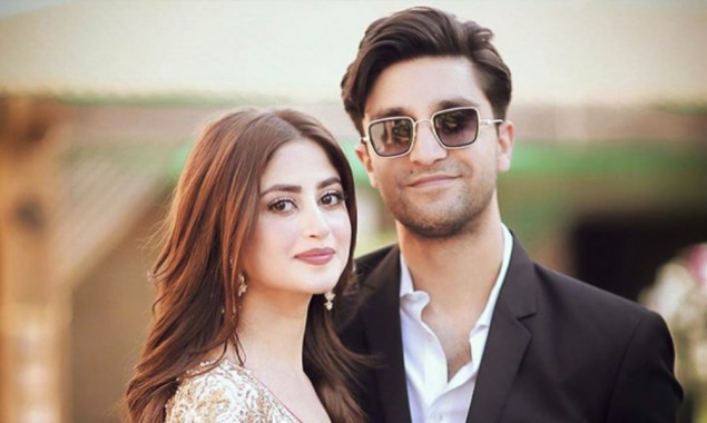 Ahad Raza Mir extends gratitude for love on first wedding anniversary