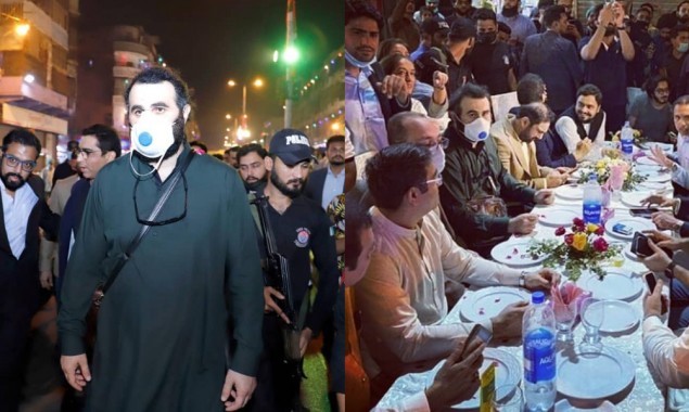 Turkish actor Celal Al Visits Karachi’s Famous Food Street “Burns Road”
