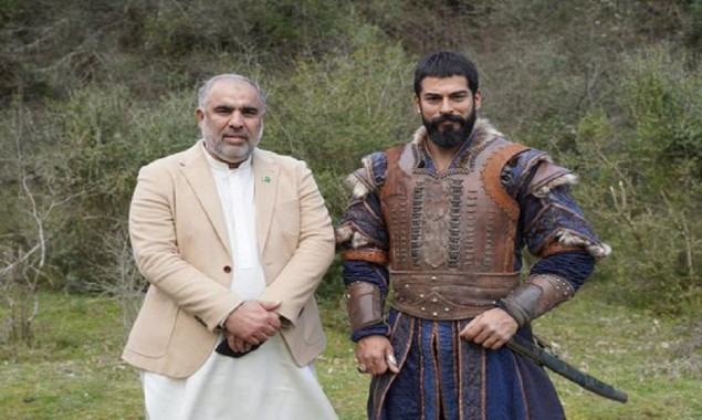 Asad Qaiser meets Burak Ozcivit aka Osman Bey in Turkey