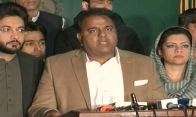 Fawad Chaudhry demands ECP to disqualify Yousuf Raza Gilani from Senate Elections