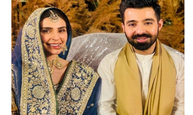 Sadia Ghaffar & Hassan Hayat celebrate one year of being together