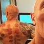Dwayne Johnson undergoes cupping therapy for the first time