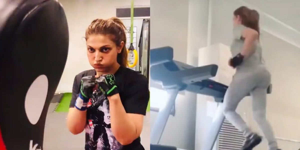 Sana Fakhar workout