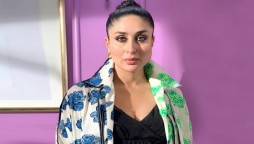 What can’t Kareena Kapoor get her eyes off?