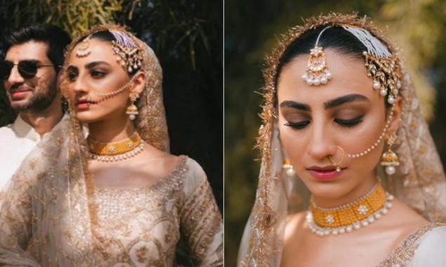 Rehmat Ajmal ties the knot, shares graceful wedding photos