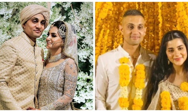 Sohai Ali Abro shares photos from her Mehndi event