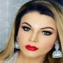 Traditional dress with a sizzling touch! See latest photos of Rakhi Sawant