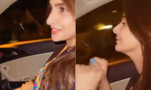 Video: Saba Qabar Shows Her Moves In A Car On #pawrihorihai