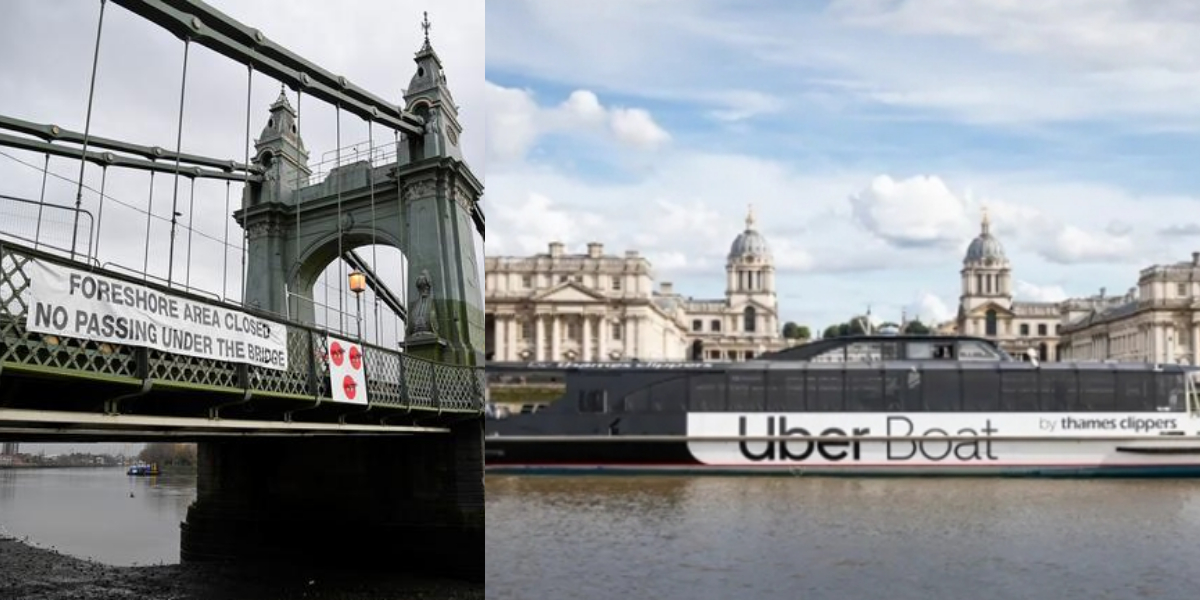 UBER Boat service London