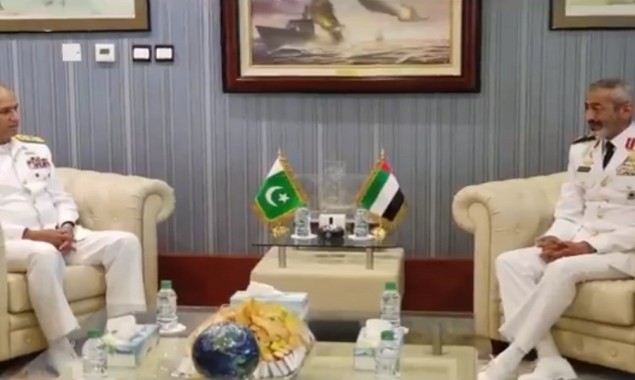CNS discuss bilateral collaborations with defence leadership of UAE