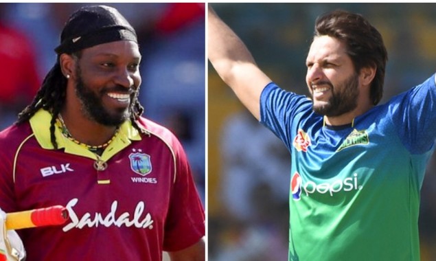 Shahid Afridi extends a jocular reply to Chris Gayle’s birthday greeting