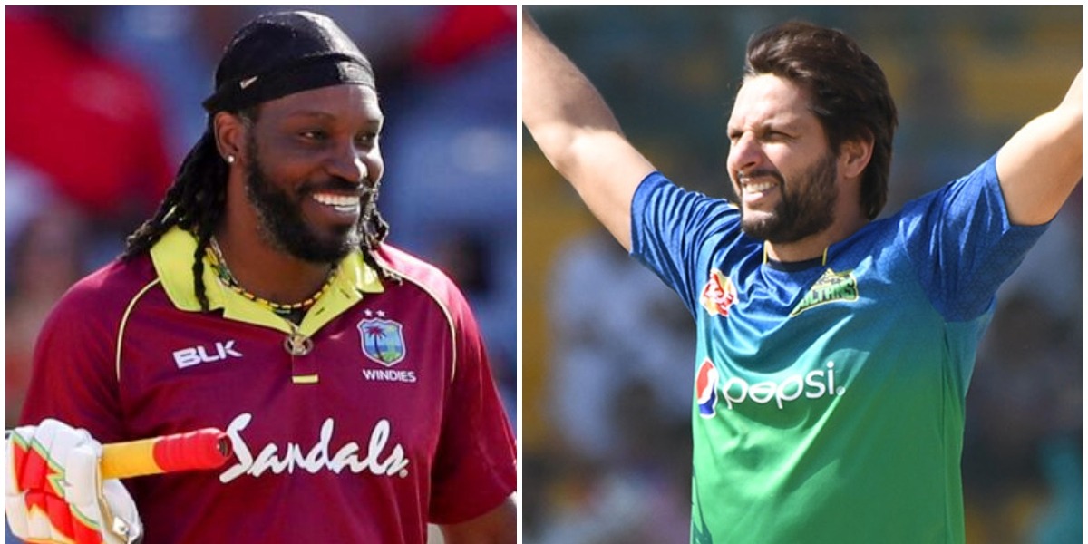 Shahid Afridi birthday Chris Gayle