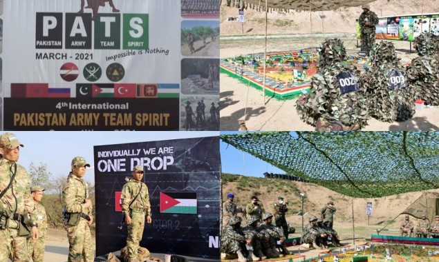 4th Int’l Pakistan Army Team Spirit Competition-2021 underway in Kharian