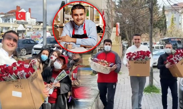 Turkish Chef CZN Burak Wins Hearts With His Adorable Gesture on Women’s Day