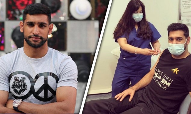 Boxer Amir Khan Feels ‘Fantastic’ As He Received First Shot Of COVID-19 Vaccine